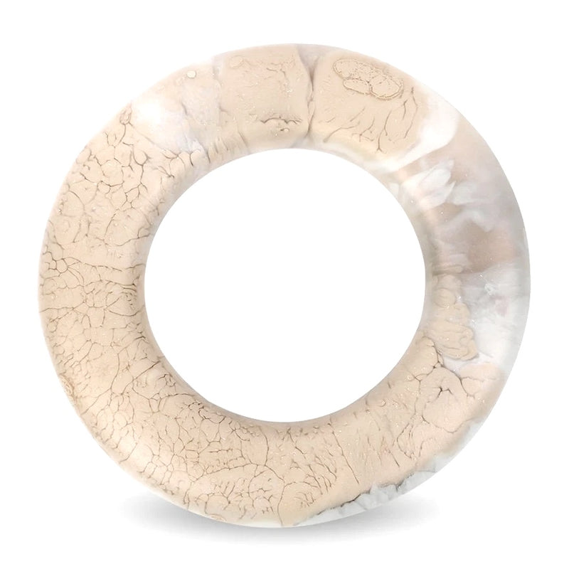 Disc Bangle in Sandy Pearl - Dinosaur Designs