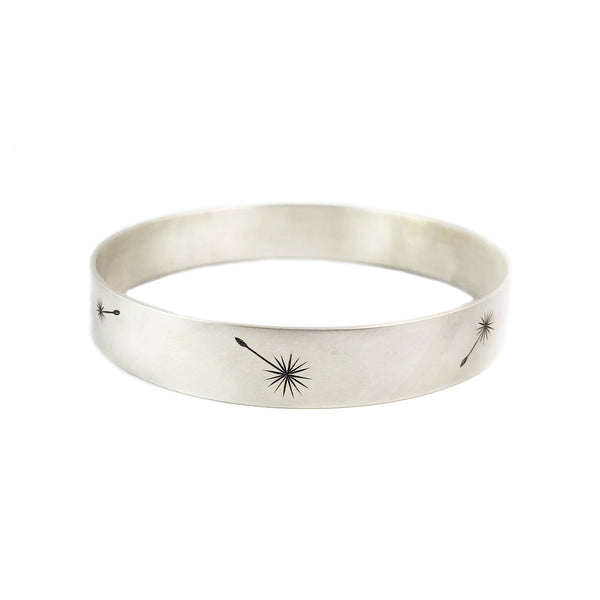 Dandelion Bangle 12mm - Ash Hilton