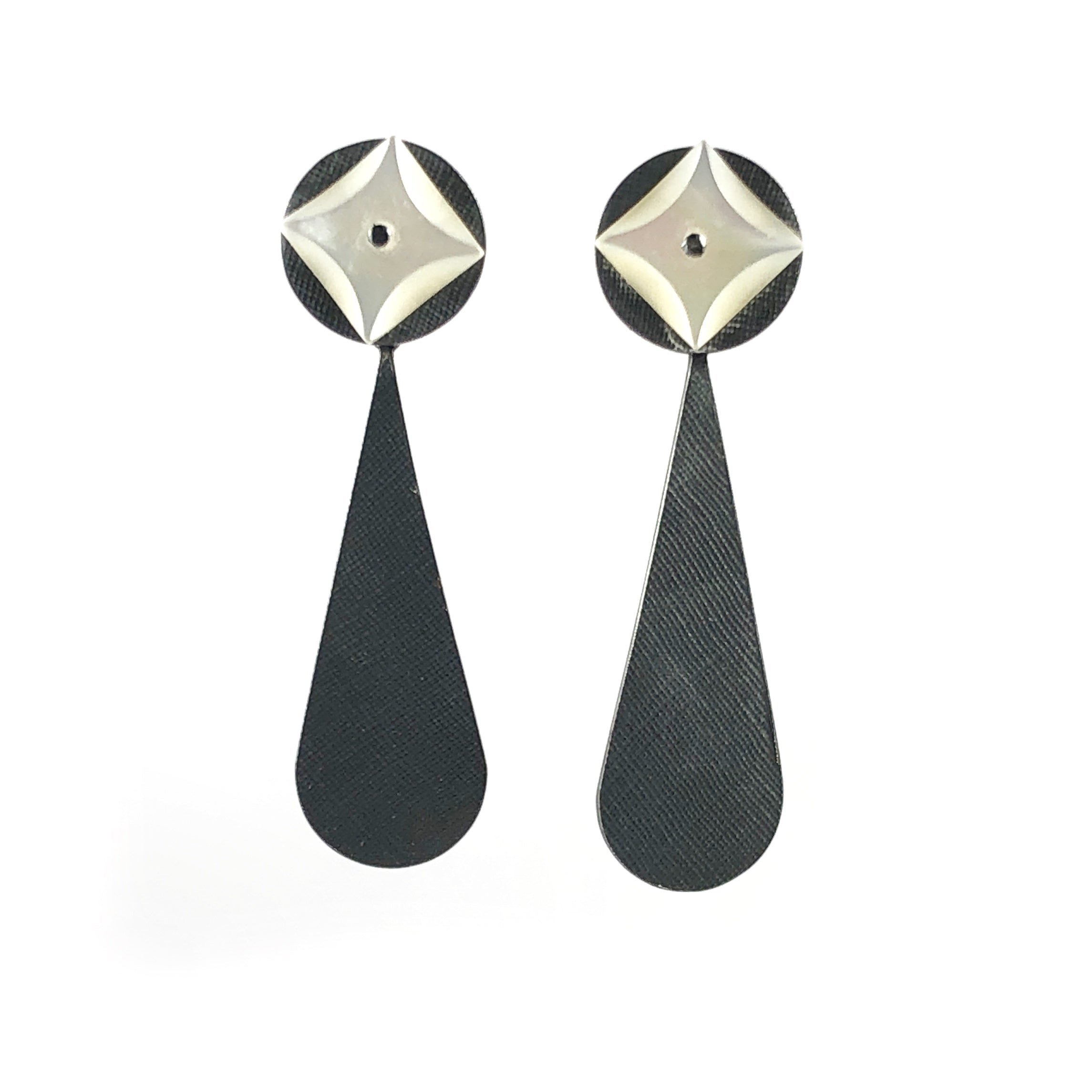 Stella Droplet Mother of Pearl Earrings - Cynthia Nge