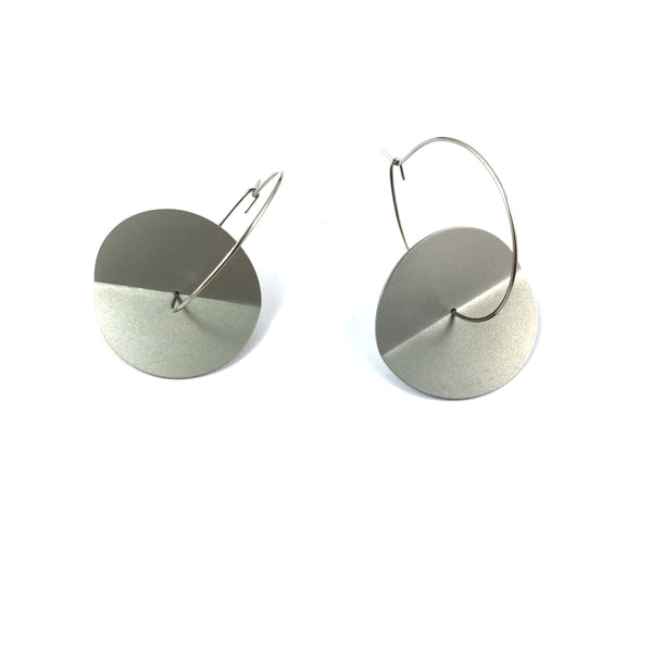 Fold Large Earrings - Ferro Forma