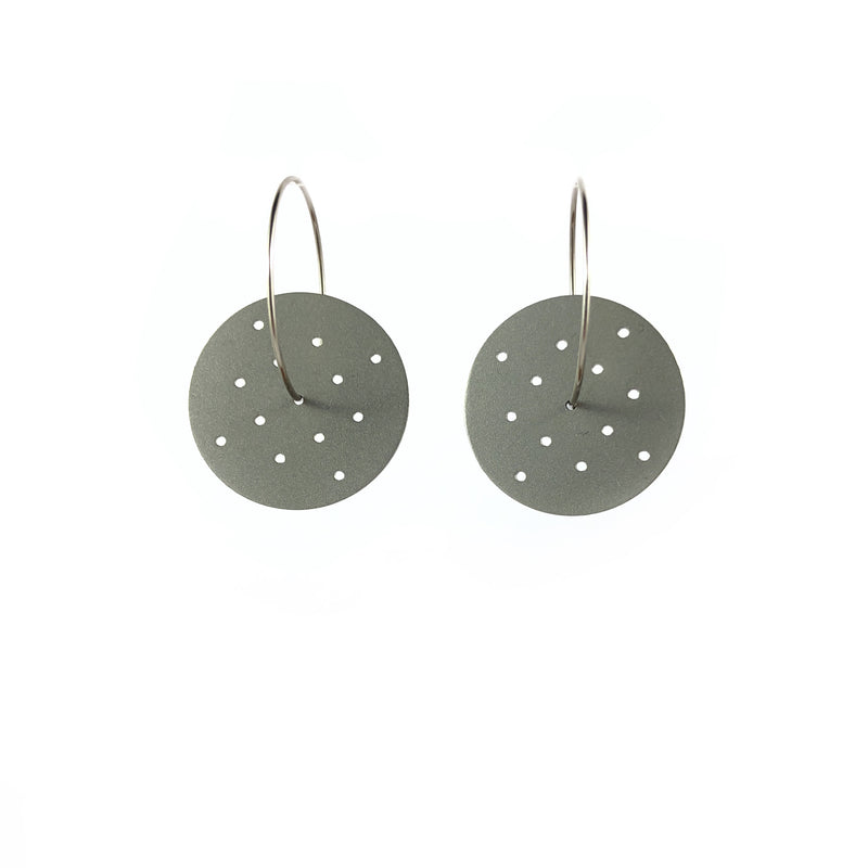 Perforated Small Earrings - Alison Jackson