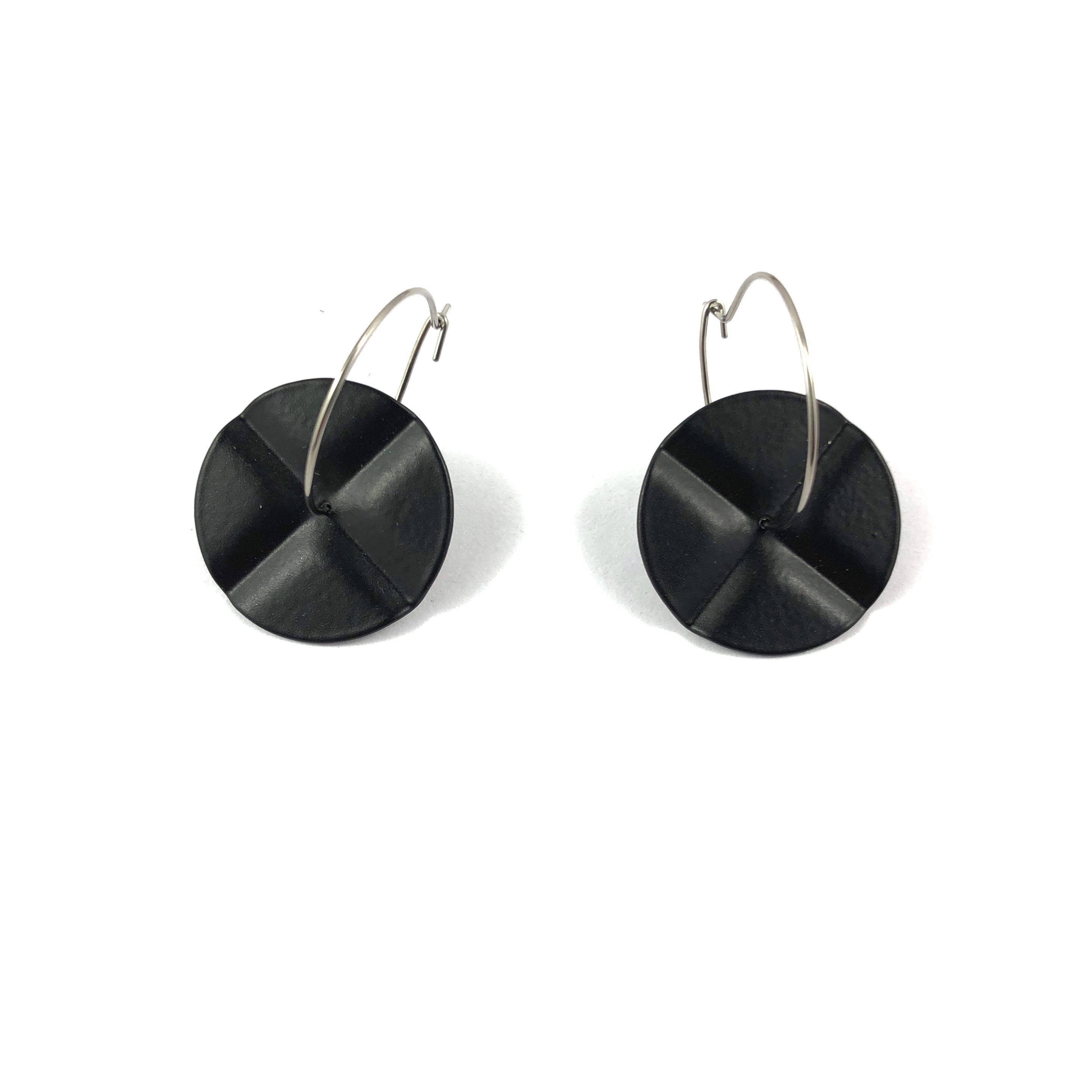 Four Fold Small Earrings - Ferro Forma
