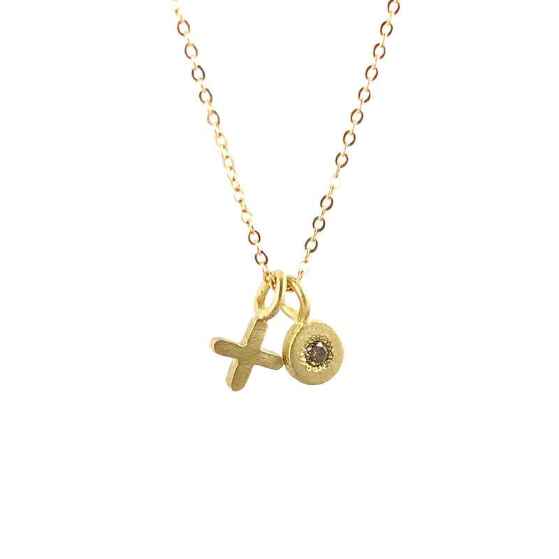 XO Necklace with Love Charms - Kaoru Rogers