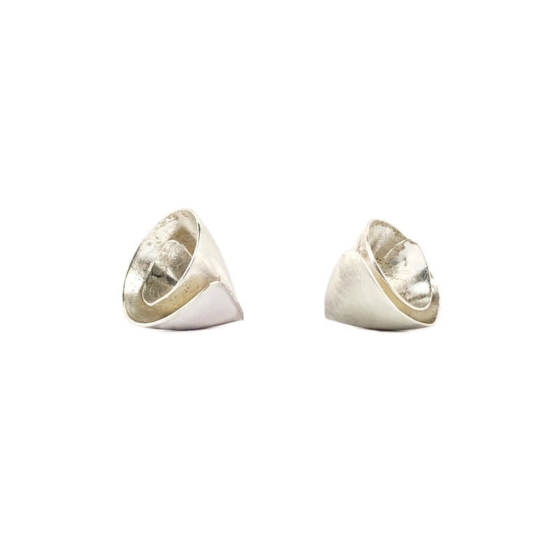 Tiny Flower Cone Studs - Tip to Toe
