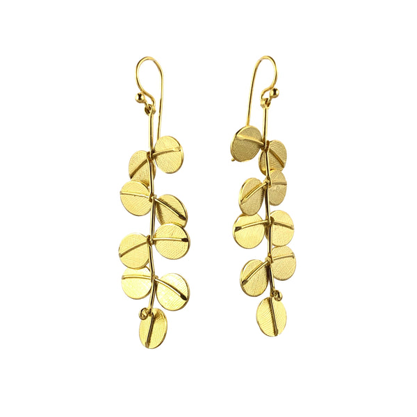 Golden Kowhai in the Wind Earrings - Cynthia Nge