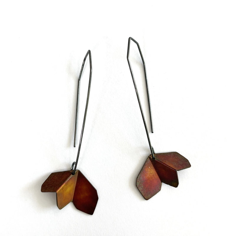 Butterfly Copper Earrings - Ananda Ungphakorn