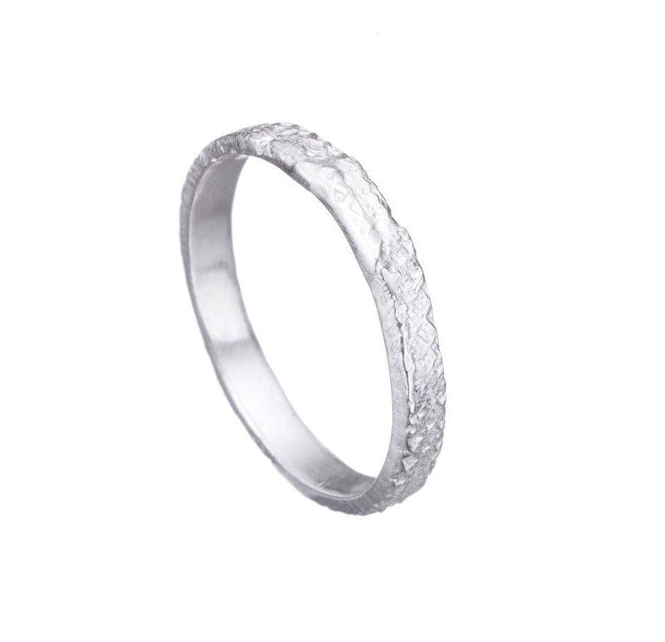 Cross-hatched Ring - Shabana Jacobson
