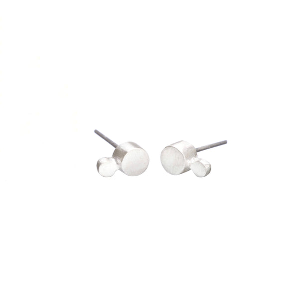 Mini Dot Silver Studs - Shabana Jacobson