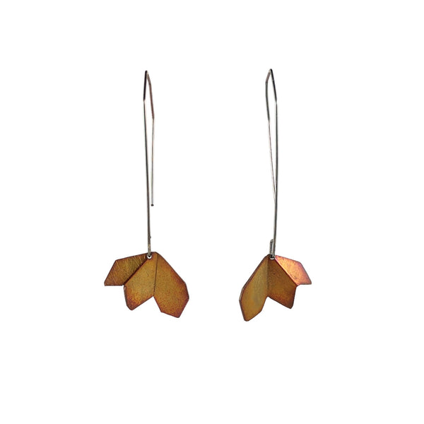 Butterfly Copper Earrings - Ananda Ungphakorn