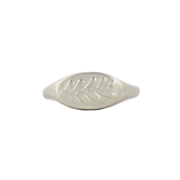 Canyon Feather Signet Ring - Milly Thomas