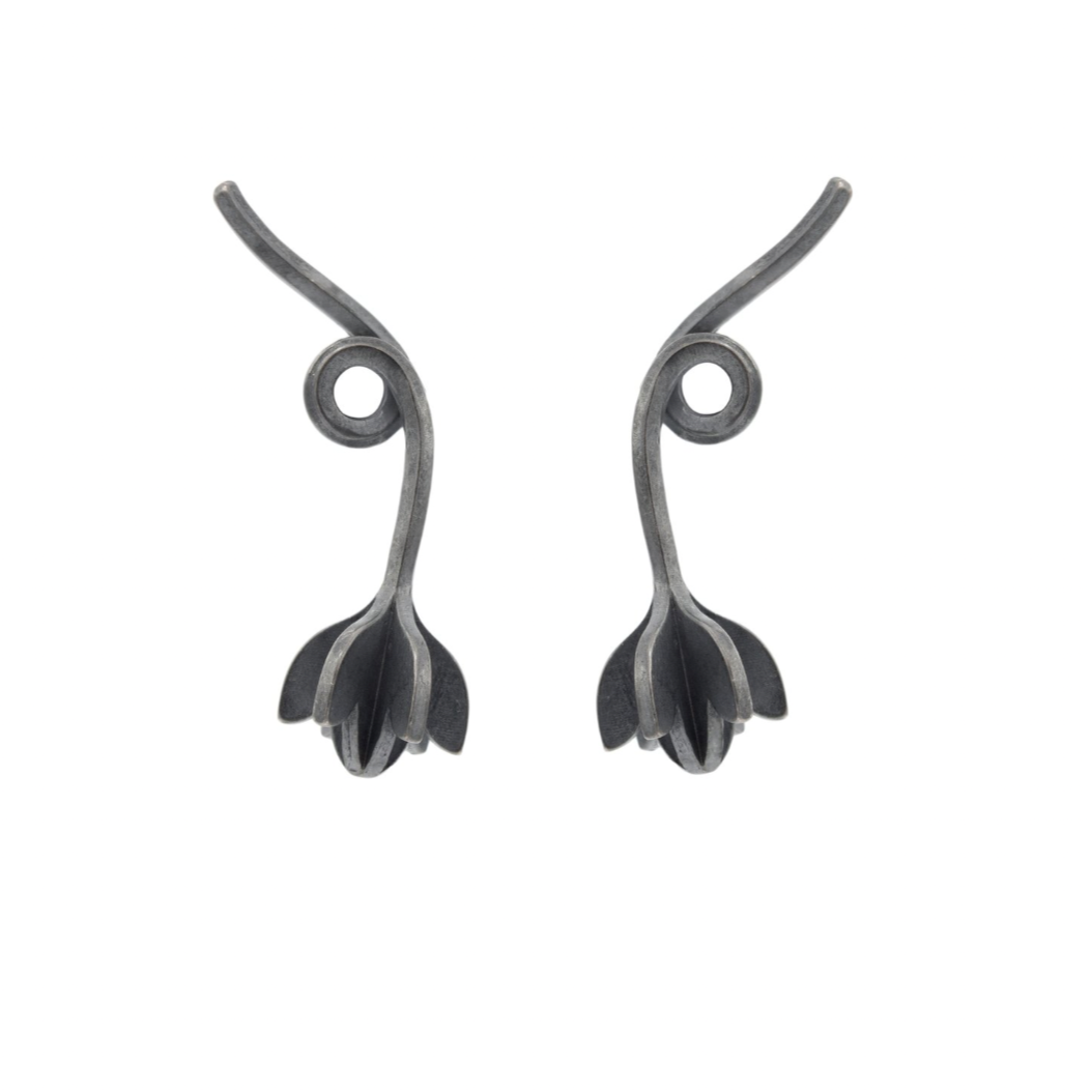Floral Twist Studs -  Erica Bello