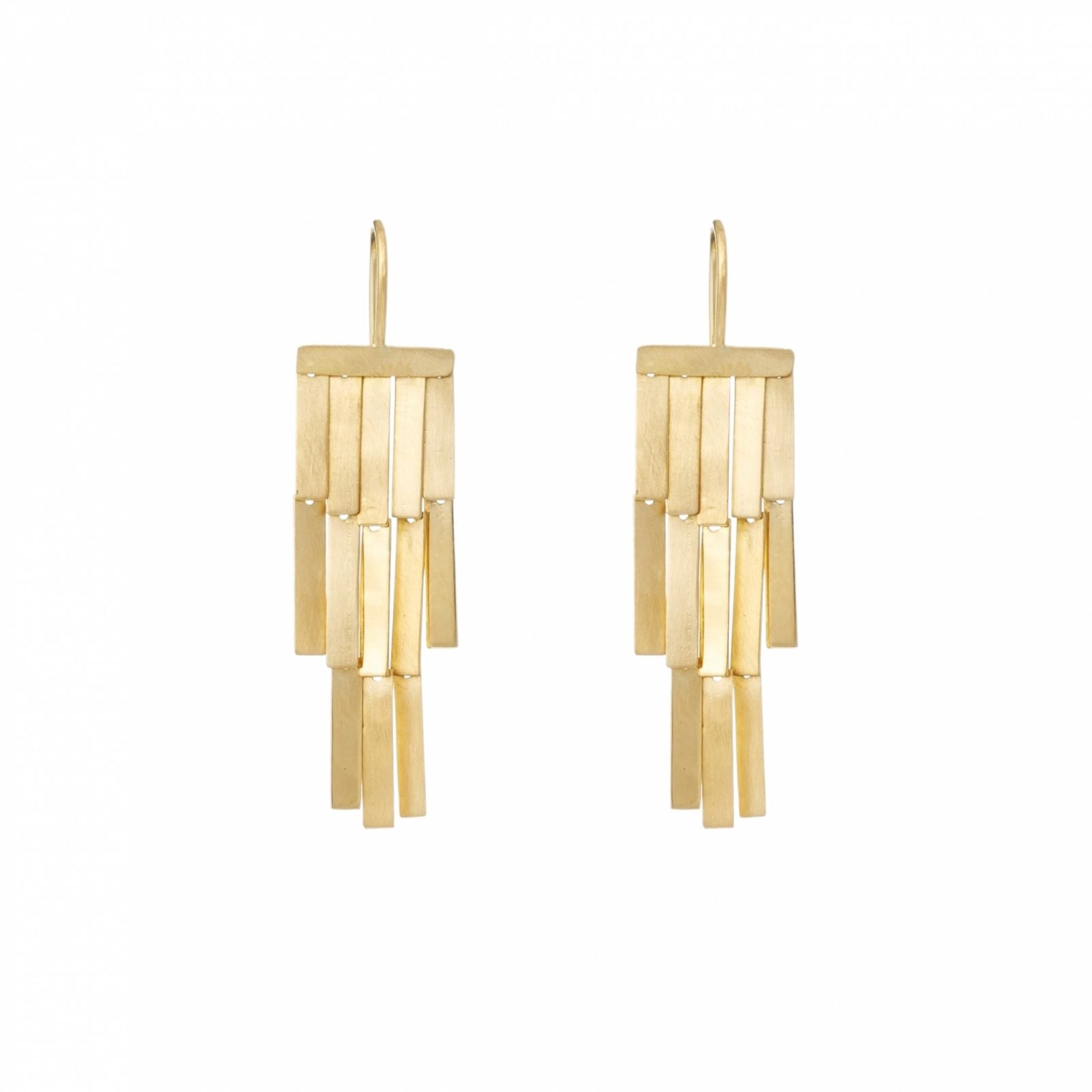 Rainfall Gold Earrings - Sia Taylor