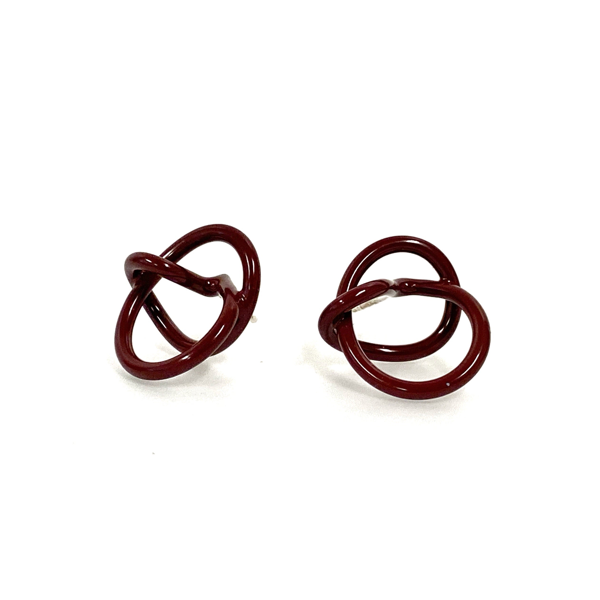 Knotted Studs Small - Kate Sale