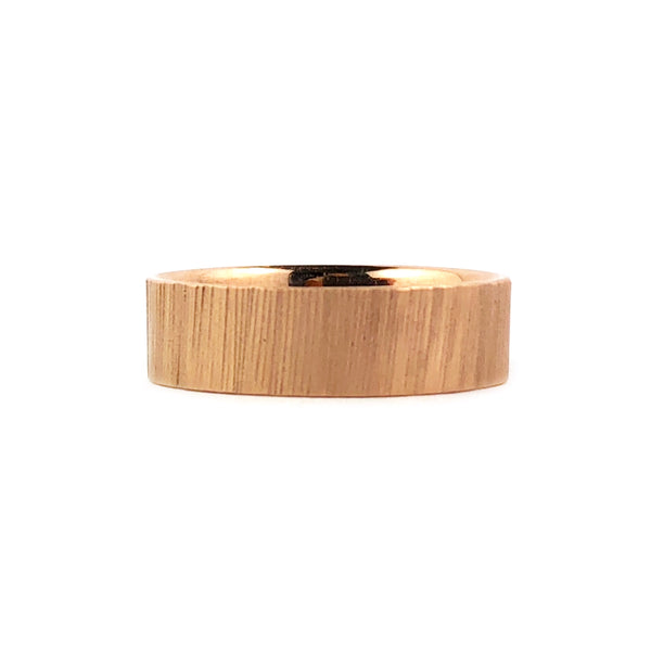 Textured 9ct Rose Gold Ring - Louise Fischer